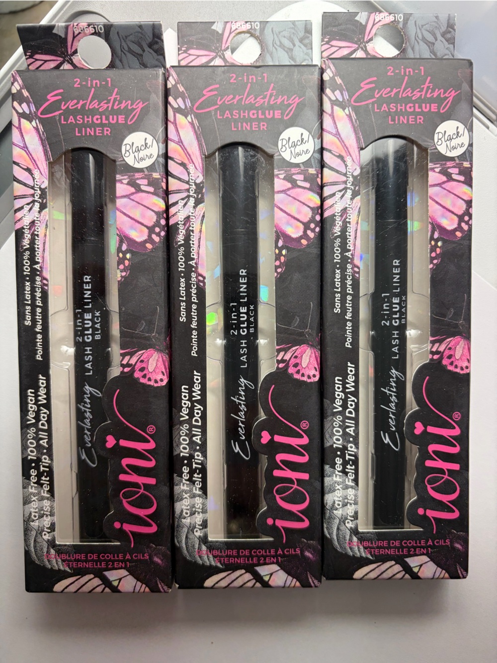 Ioni Lash Glue Eyeliner- Set of 3